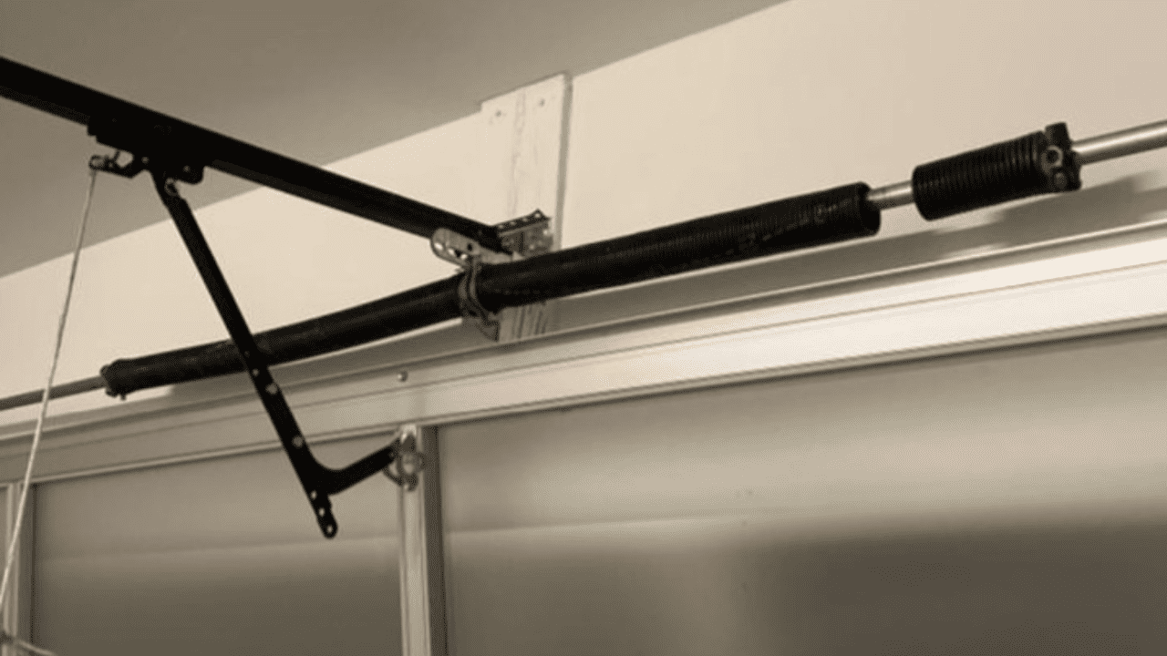 New garage door installation