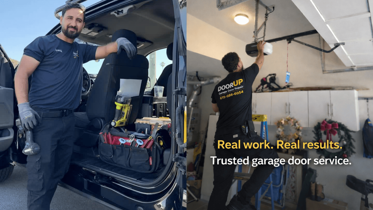 DoorUp team at work