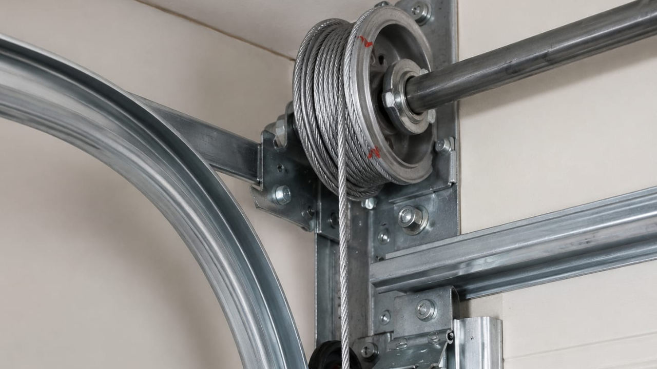 Garage door cable repair