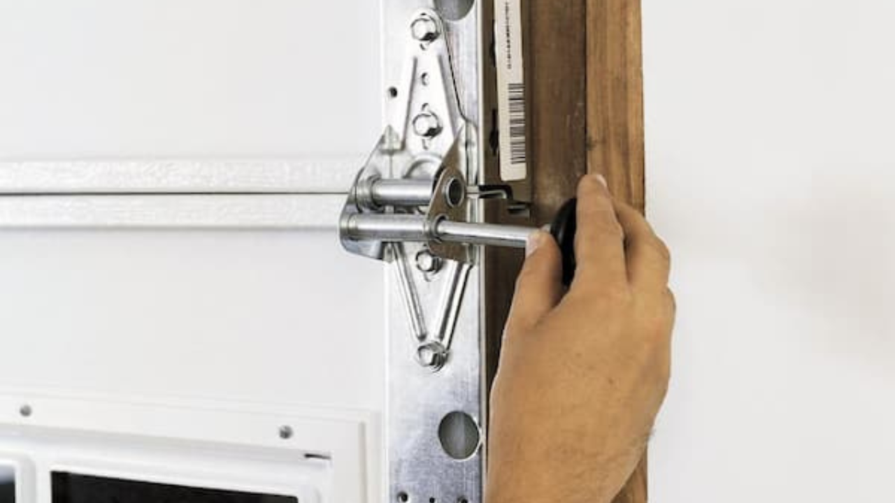 Garage door roller replacement